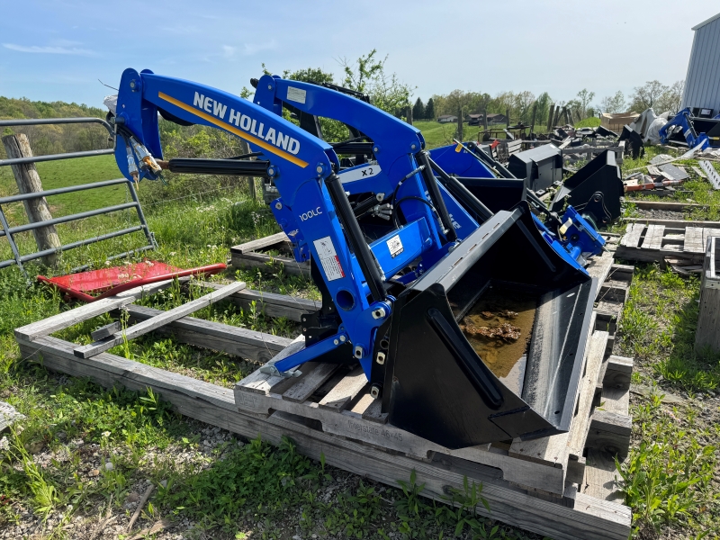 New 2022 New Holland 100LC loader in stock at Baker & Sons Equipment in Ohio