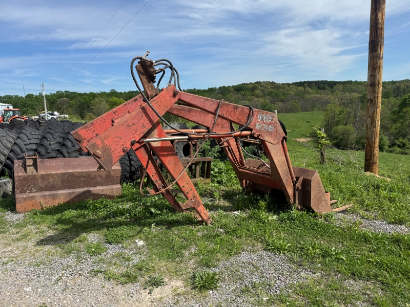 Used Massey Ferguson 236 loader at Baker & Sons Equipment in Ohio