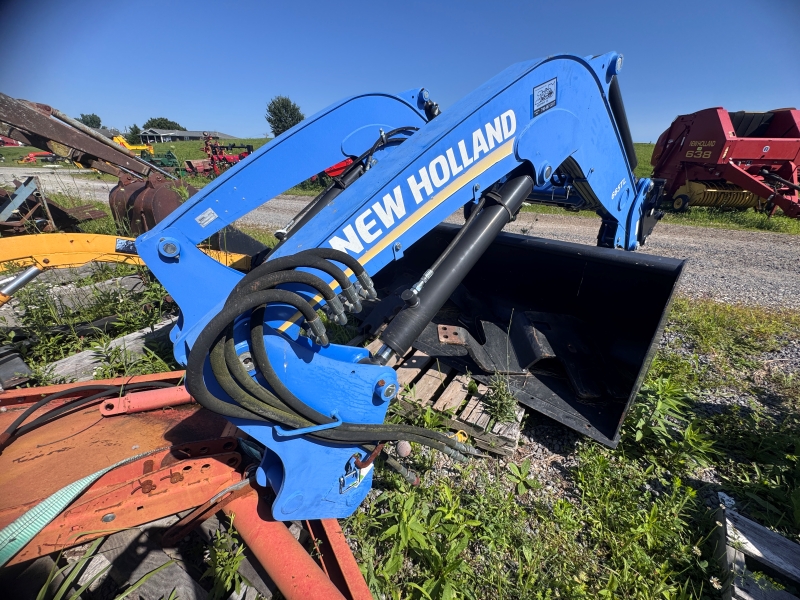 Used New Holland 665TL loader at Baker & Sons Equipment in Ohio