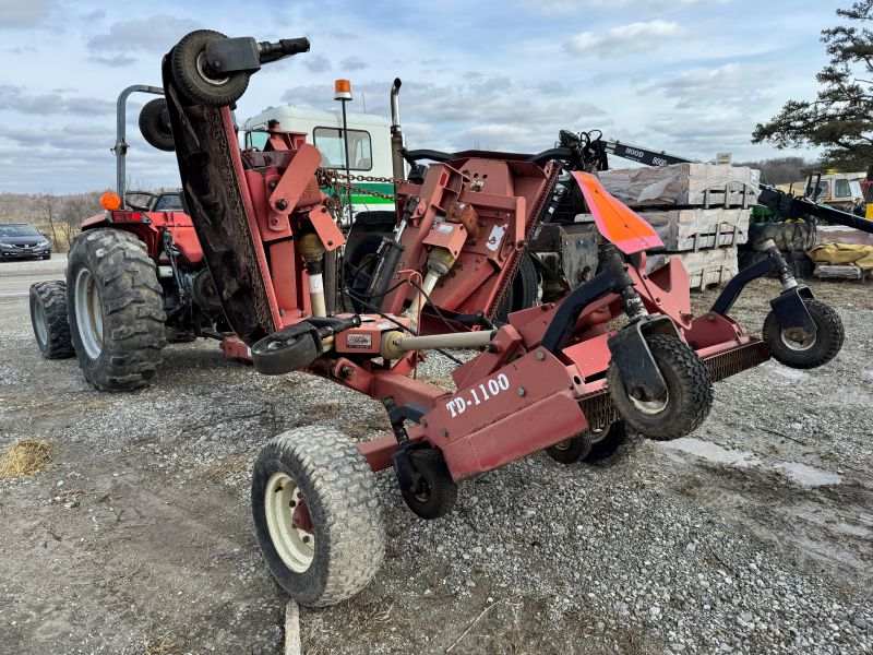 2000 Bush Hog TD1100 finish mower for sale at Baker & Sons Equipment in Ohio