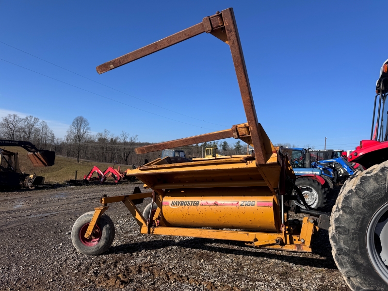 Used Haybuster 2100 bale buster at Baker & Sons Equipment in Ohio