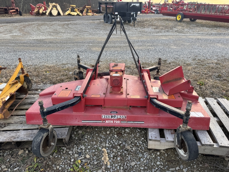 Used Bush Hog ATH720 finish mower for sale at Baker & Sons Equipment in Ohio