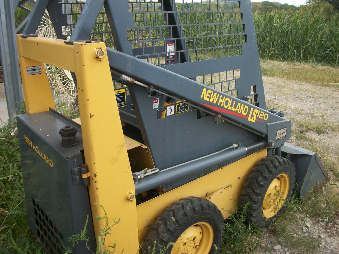 2002 new holland ls120 skidsteer for sale at baker and sons in ohio