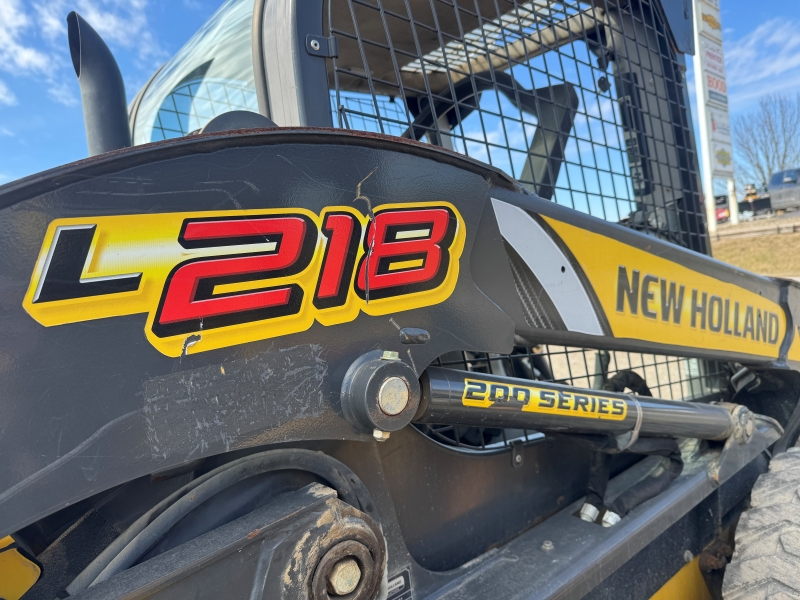 2017 New Holland L218 skidsteer in stock at Baker & Sons Equipment in Ohio