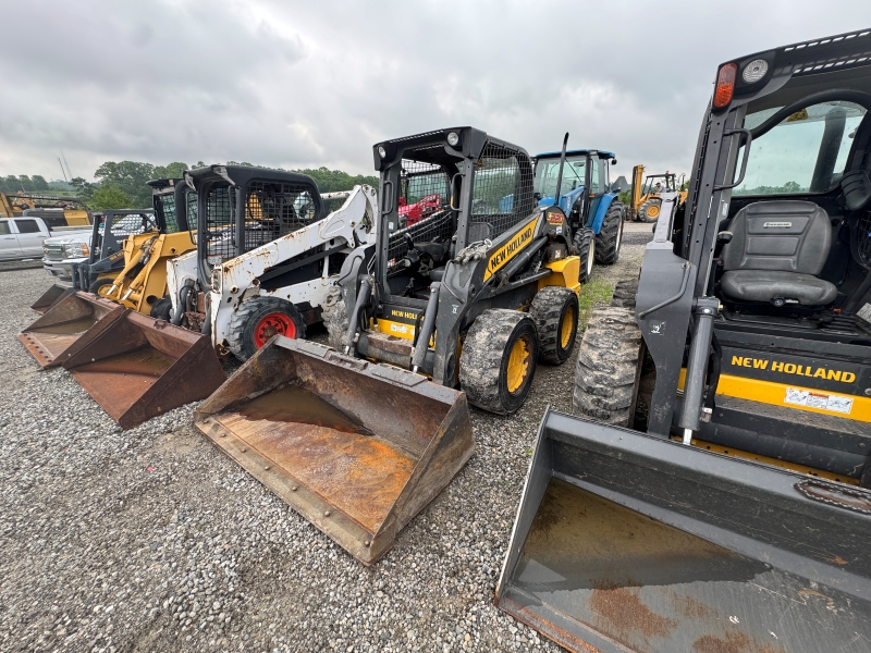 2014 New Holland L220 skidsteer in stock at Baker & Sons Equipment in Ohio