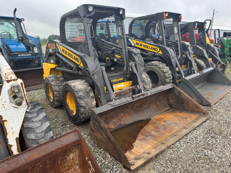 2014 New Holland L220 skidsteer in stock at Baker & Sons Equipment in Ohio
