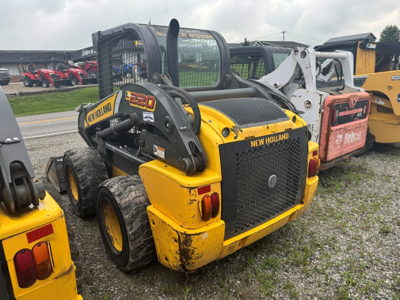 2014 New Holland L220 skidsteer in stock at Baker & Sons Equipment in Ohio