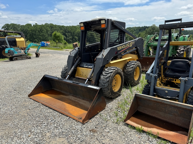 2004 New Holland LS180 skidsteer in stock at Baker & Sons Equipment in Ohio