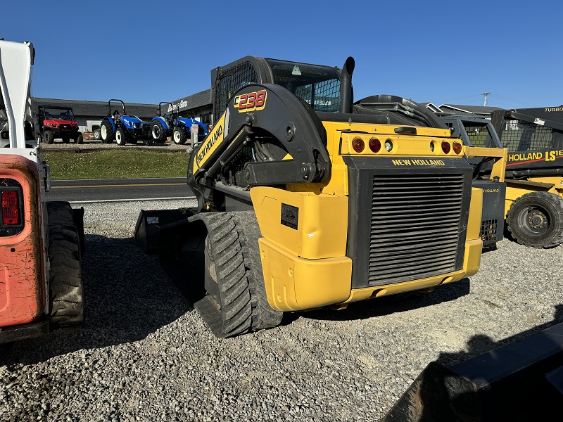 2015 New Holland C238 skidsteer in stock at Baker & Sons Equipment in Ohio