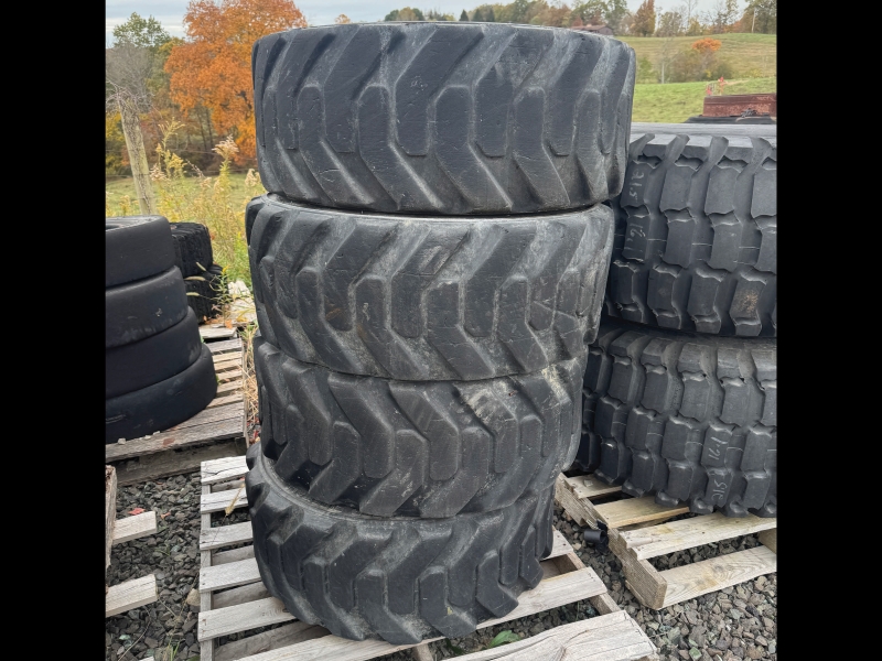 Used GALAXY 14X17.5 skidsteer tires in stock at Baker & Sons Equipment in Ohio