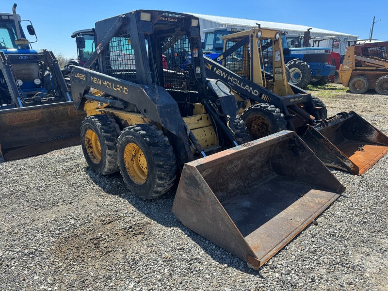 1997 New Holland L465 skidsteer in stock at Baker & Sons Equipment in Ohio