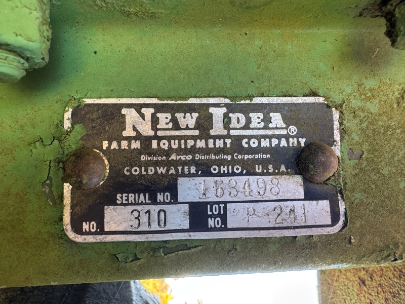 Used New Idea 310 picker for sale at Baker & Sons Equipment in Ohio