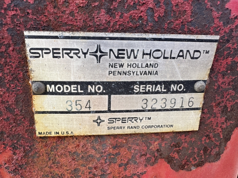 Used New Holland 354 grinder for sale at Baker & Sons Equipment in Ohio