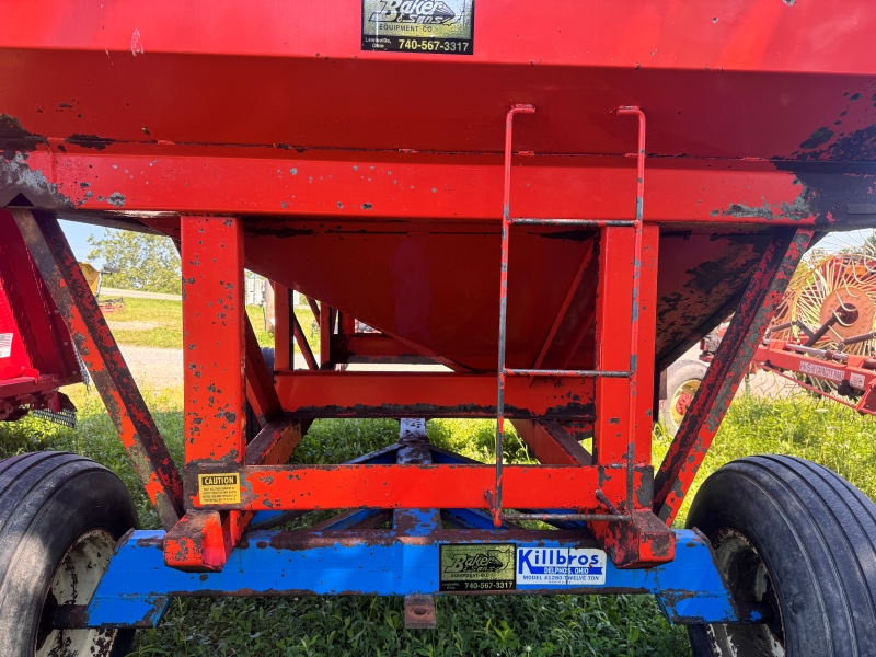 Used Killbros 385 gravity wagon for sale at Baker & Sons Equipment in Ohio
