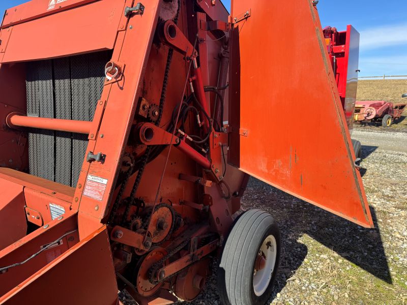 Used Hesston 540 round baler for sale at Baker and Sons in Ohio