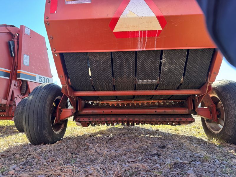 Used Hesston 540 round baler for sale at Baker and Sons in Ohio