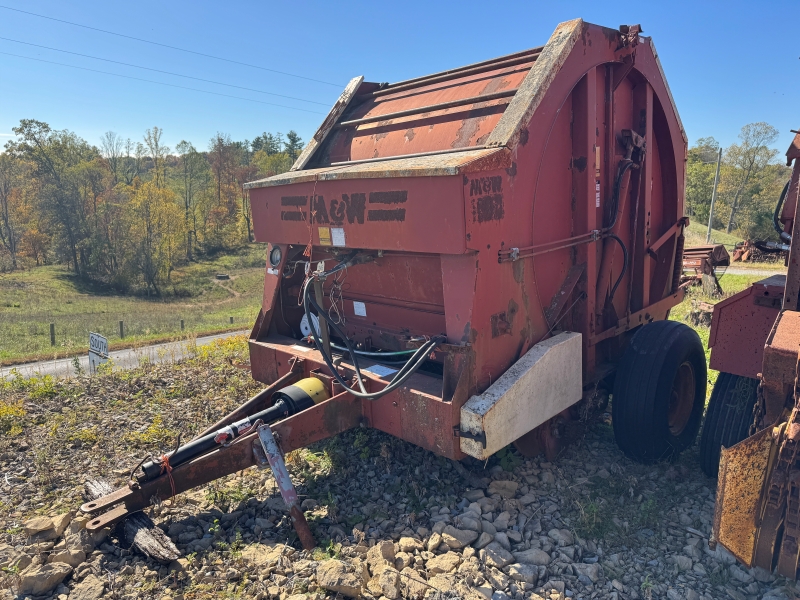 Used M&W 1500 round baler for sale at Baker and Sons Equipment in Ohio