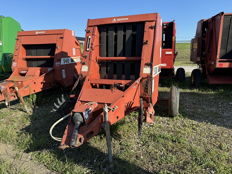 1992 Hesston R530 round baler for sale at Baker and Sons Equipment in Ohio