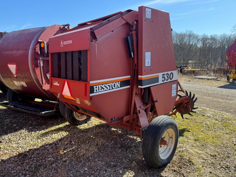 1992 Hesston R530 round baler for sale at Baker and Sons Equipment in Ohio