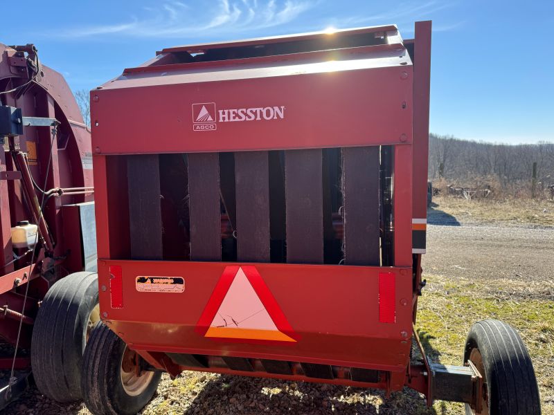 1992 Hesston R530 round baler for sale at Baker and Sons Equipment in Ohio