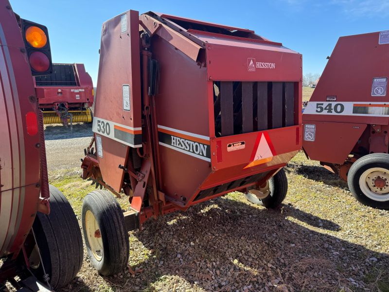 1992 Hesston R530 round baler for sale at Baker and Sons Equipment in Ohio