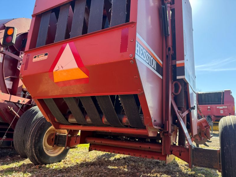 1992 Hesston R530 round baler for sale at Baker and Sons Equipment in Ohio