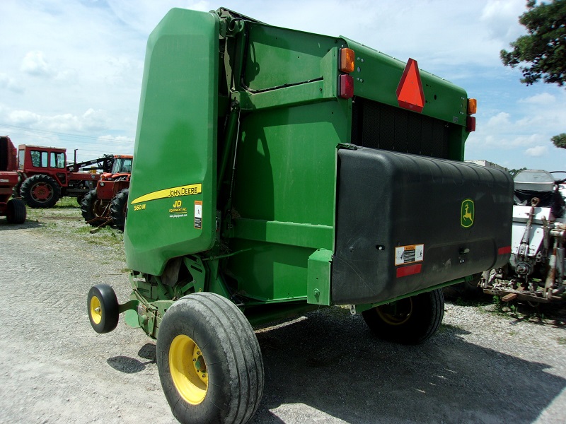 2018 john deere 560m round baler for sale at baker and sons equipment in ohio