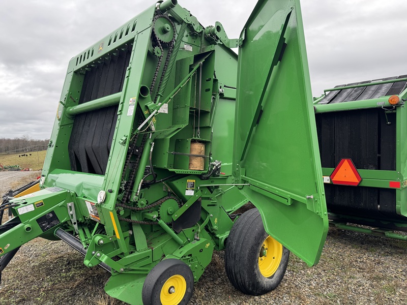 2018 john deere 560m round baler for sale at baker and sons equipment in ohio