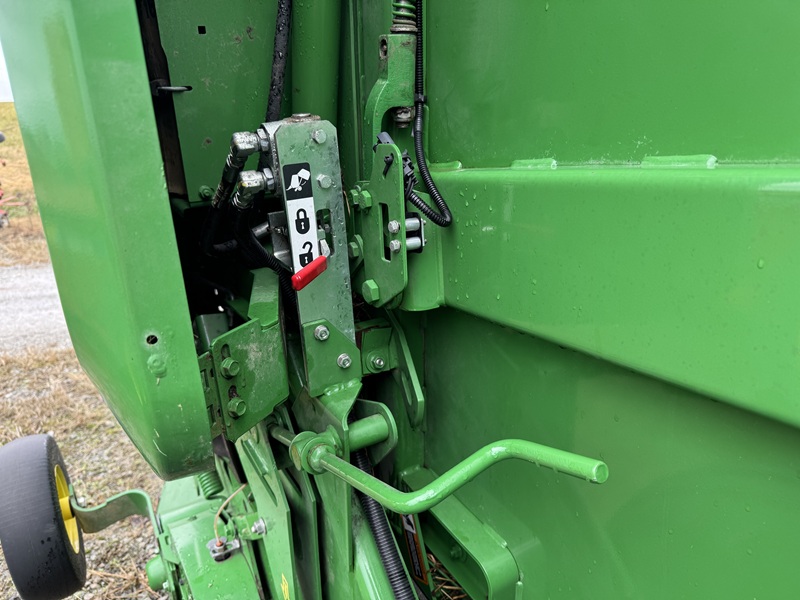 2018 john deere 560m round baler for sale at baker and sons equipment in ohio