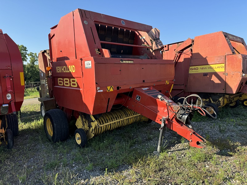 2000 New Holland 688 round baler at Baker & Sons Equipment in Ohio