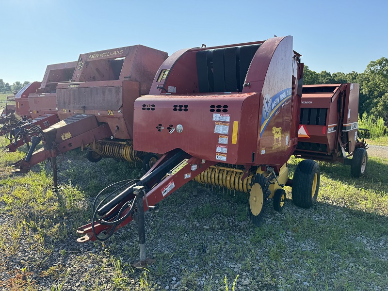 2011 New Holland RB450U round baler for sale at Baker and Sons Equipment in Ohio