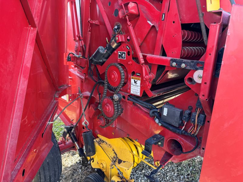 2011 New Holland RB450U round baler for sale at Baker and Sons Equipment in Ohio