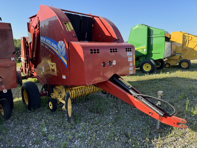 2011 New Holland RB450U round baler for sale at Baker and Sons Equipment in Ohio