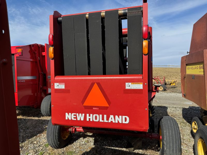 2011 New Holland RB450U round baler for sale at Baker and Sons Equipment in Ohio