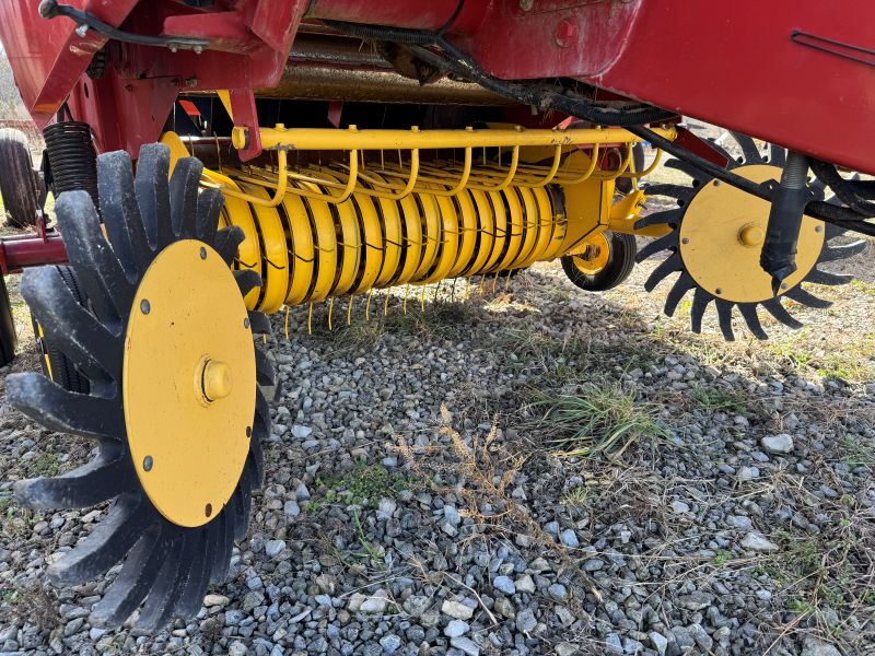 2011 New Holland RB450U round baler for sale at Baker and Sons Equipment in Ohio