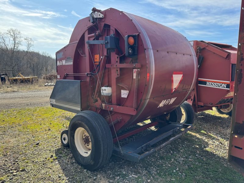 Used M&W 5596 round baler at Baker & Sons Equipment in Ohio