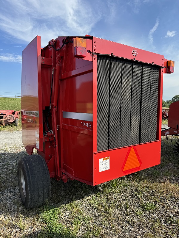 2009 Massey Ferguson 1745 round baler at Baker and Sons Equipment in Ohio