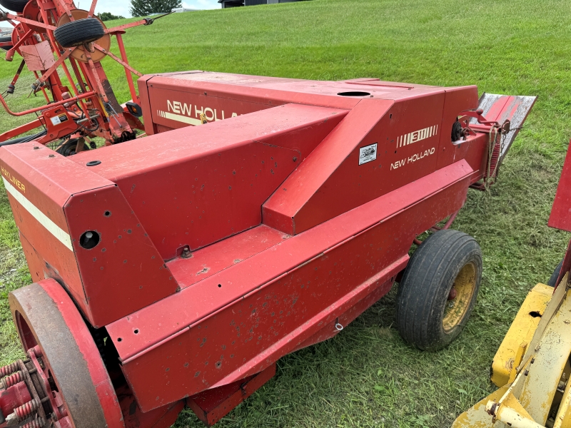 Used New Holland 311 square baler at Baker & Sons Equipment in Ohio