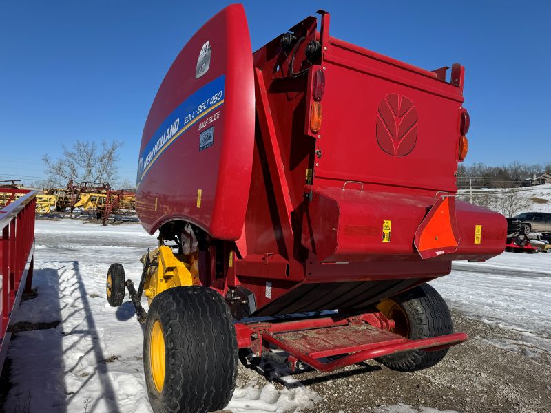 2015 New Holland RB450 round baler at Baker and Sons Equipment in Ohio