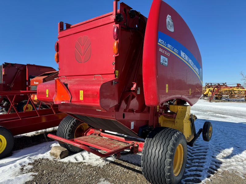 2015 New Holland RB450 round baler at Baker and Sons Equipment in Ohio