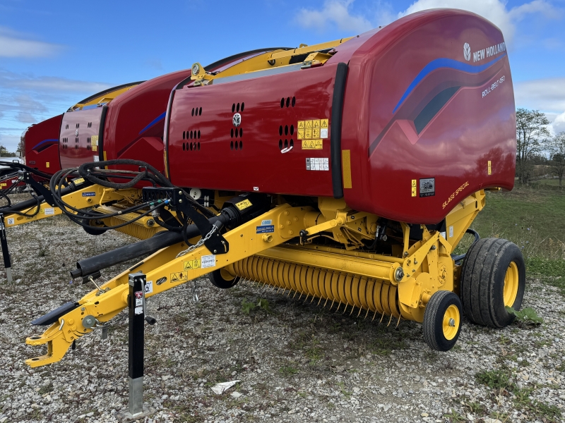 2021 New Holland RB450 round baler at Baker & Sons Equipment in Ohio
