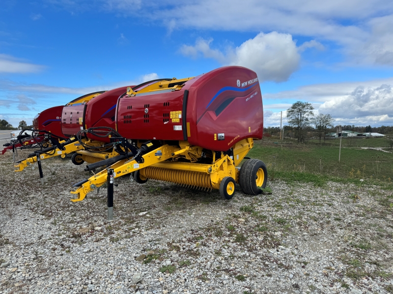 2021 New Holland RB450 round baler at Baker and Sons Equipment in Ohio