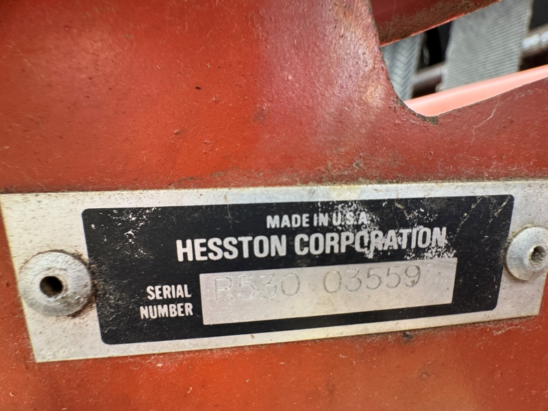 1994 Hesston 530 round baler at Baker &amp; Sons Equipment in Ohio