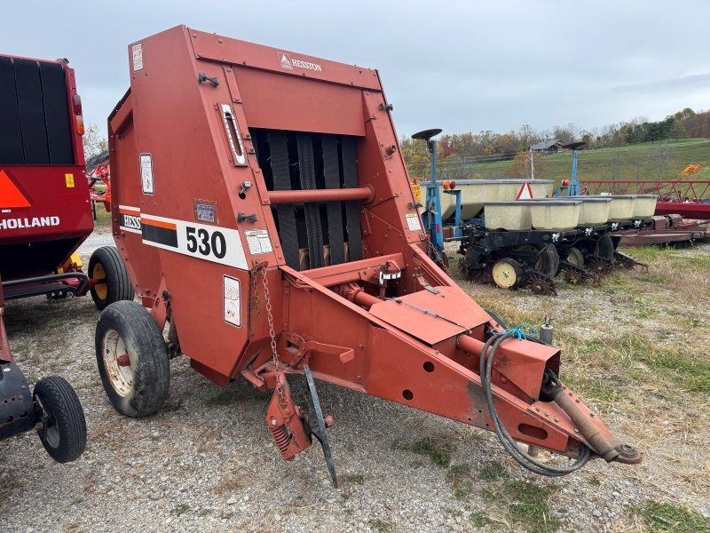 1994 Hesston 530 round baler at Baker &amp; Sons Equipment in Ohio
