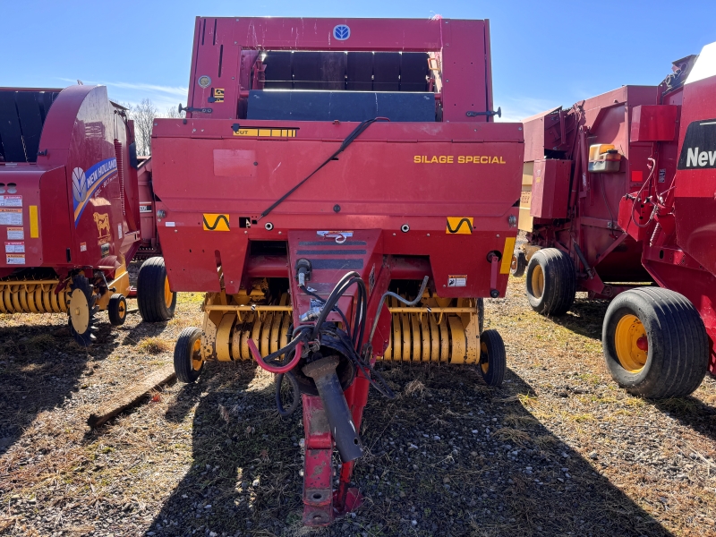 2002 New Holland 648 round baler for sale at Baker & Sons Equipment in Ohio