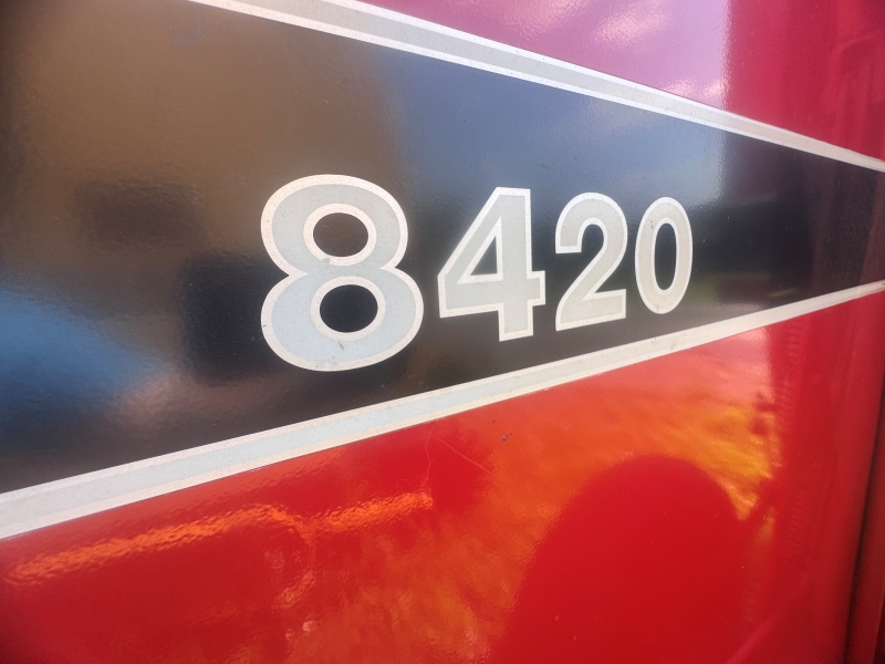 1995 Case IH 8420 round baler at Baker & Sons Equipment in Ohio