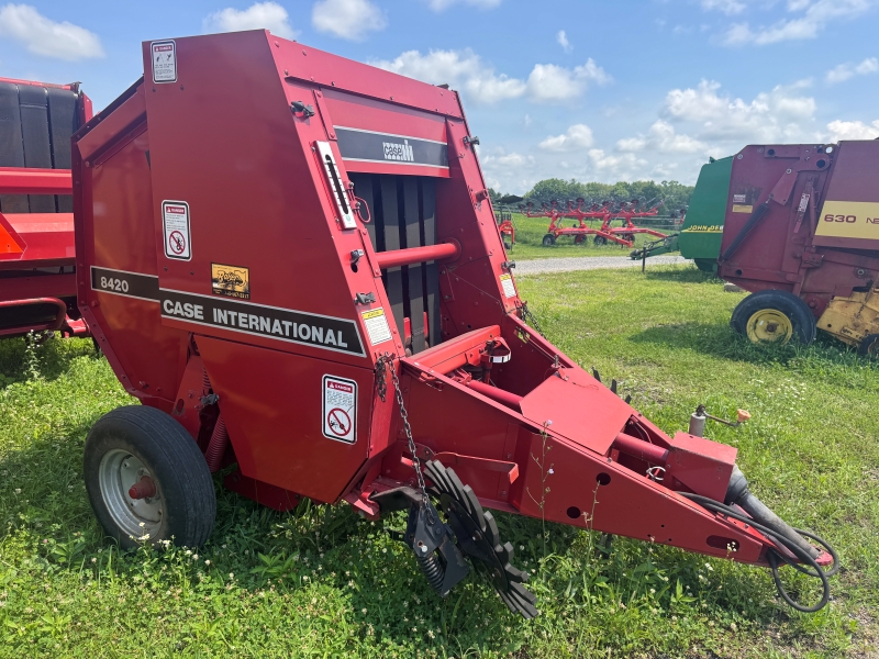 1995 Case IH 8420 round baler at Baker & Sons Equipment in Ohio
