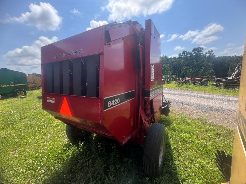 1995 Case IH 8420 round baler at Baker & Sons Equipment in Ohio