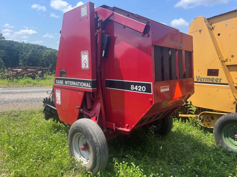 1995 Case IH 8420 round baler at Baker & Sons Equipment in Ohio