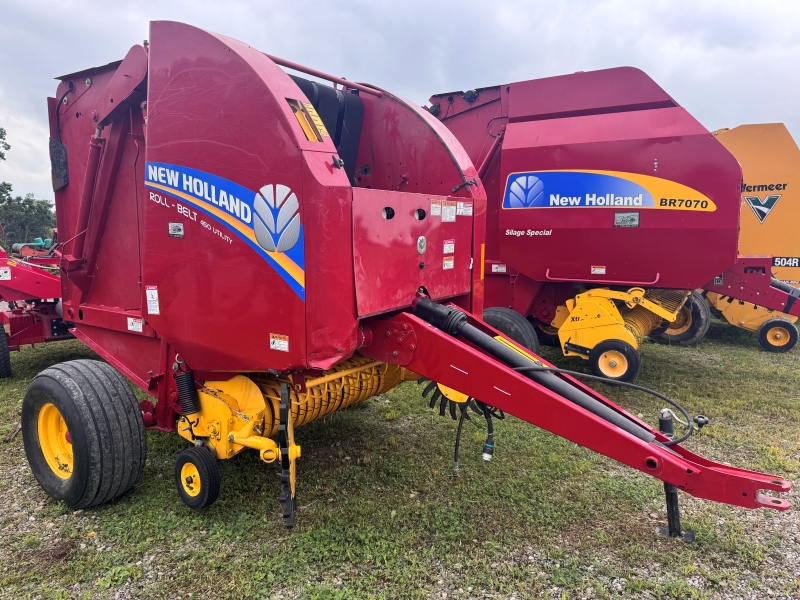 2011 New Holland RB450U round baler at Baker & Sons Equipment in Ohio
